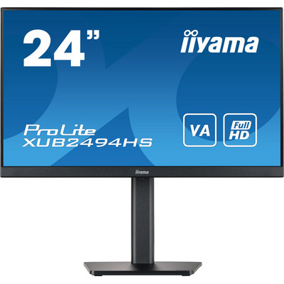 Product Monitor 24" Iiyama ProLite XUB2494HS-B2 - LED - Full HD (1080p) base image
