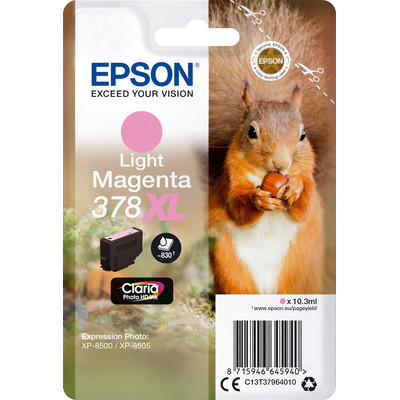 Product Μελάνι Epson 378 XL light magenta Claria Photo HD T 3796 base image
