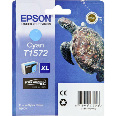 Product Μελάνι Epson cyan T 157 T 1572 base image