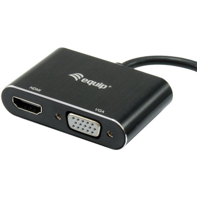 Product Αντάπτορας Equip USB3.0-> HDMI,VGA 1920x1080/60Hz 0.15m sw base image