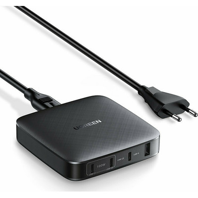 Product Φορτιστής Πρίζας Ugreen USB-A+3xUSB-C 100W Desktop EU Black base image