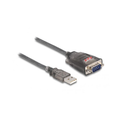 Product Καλώδιo USB Delock 2.0 Typ-A > serial RS-232 D-Sub 9 Pin St base image