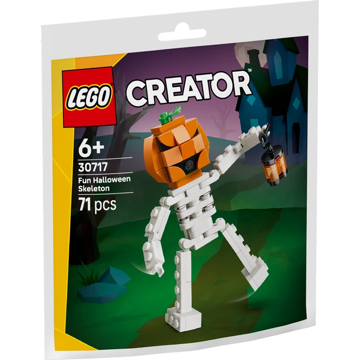 LEGO Creator Fun Halloween Σκελετός (30717) - Σετ 71 τεμάχια, Ηλικία 12+