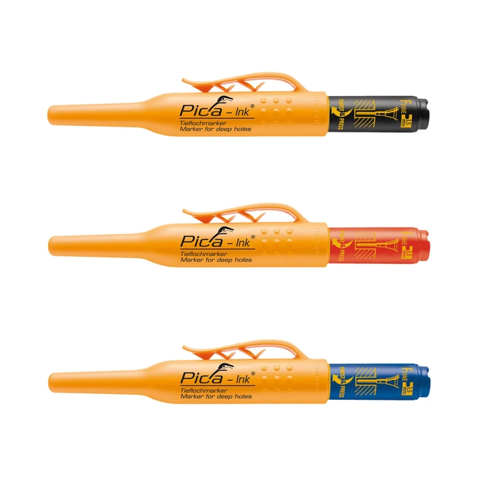 Μαρκαδόρος Χάραξης Pica INK Deep Hole Marker blue