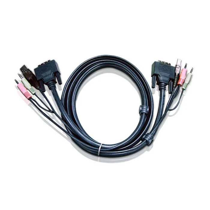 KVM & Data Switch Aten 2L-7D05U - Video / USB / Audio cable - 5 m