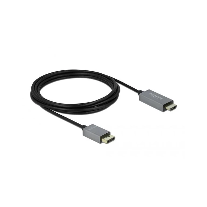 Καλώδιο DisplayPort Delock 1.4 > HDMI 4K 60Hz (HDR) 3m
