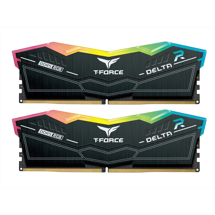Μνήμη RAM Σταθερού DDR5 32GB Team Group DELTA RGB - 2 x 16GB - DIMM 288-PIN - 6400 MHz / PC5-51200