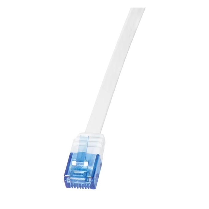 Καλώδιο Δικτύου Logilink FlachRJ45 U/UTP Cat6 1.00m White