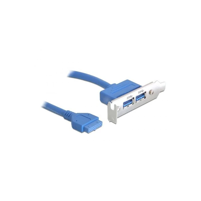 Αντάπτορας Delock 2x USB3.0 LowProfile