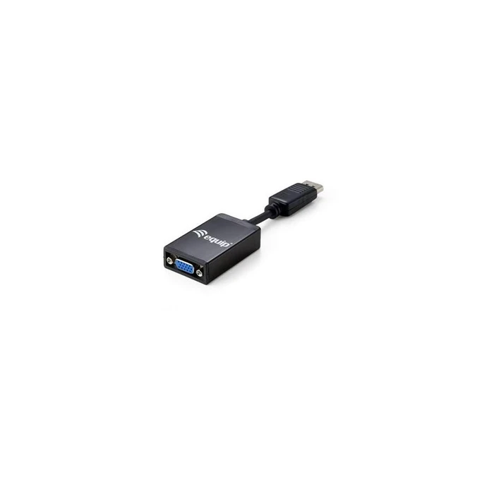 Αντάπτορας Displayport Equip ->VGA M/F 1920x1080/60Hz Black