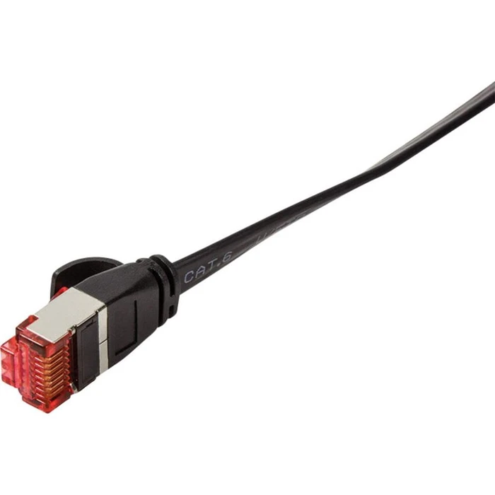 Καλώδιο Δικτύου Logilink Flach2xRJ45 U/FTP Cat6A 3.00m Black