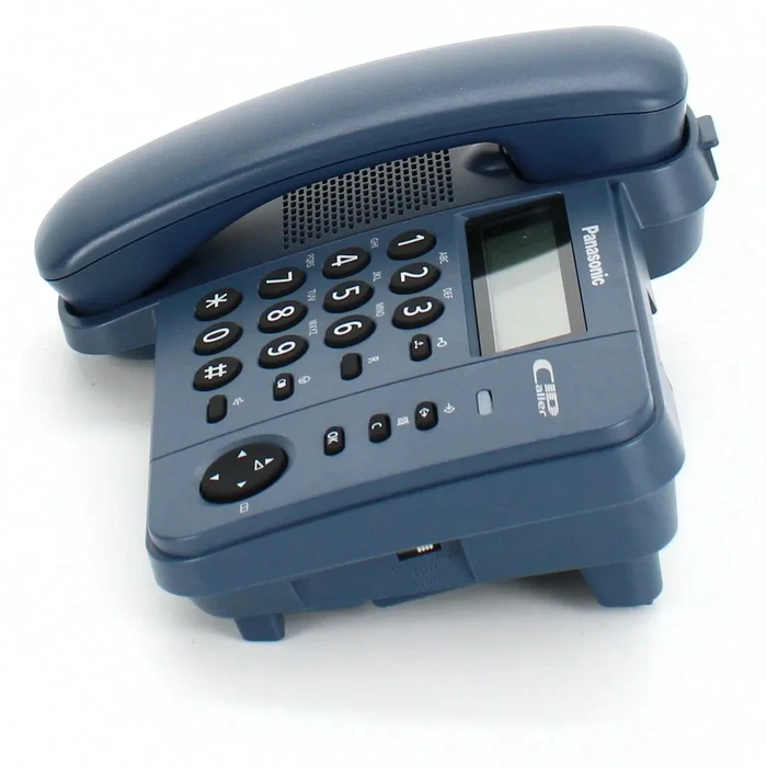 Ενσύρματο Τηλέφωνο Panasonic KX-TS 580 GC Dark Blue