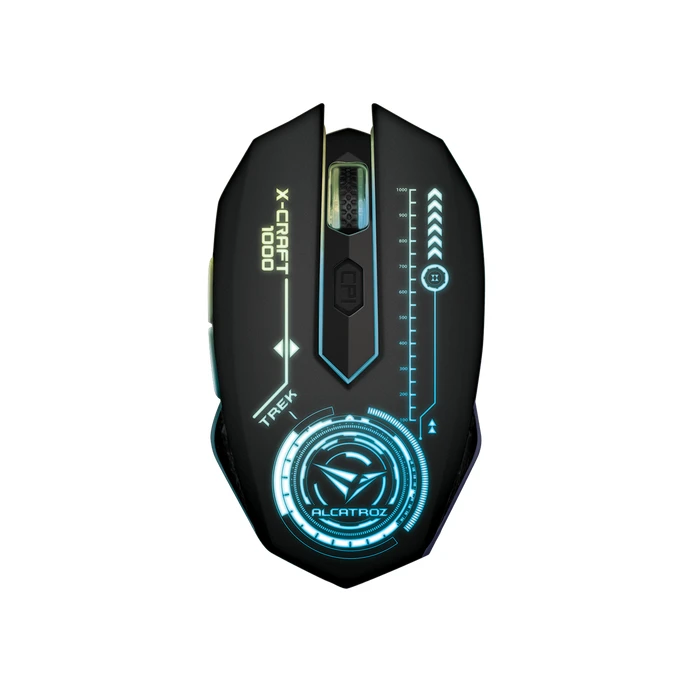 Ποντίκι Gaming Ενσύρματο Alcatroz X-CRAFT 1000 TREK