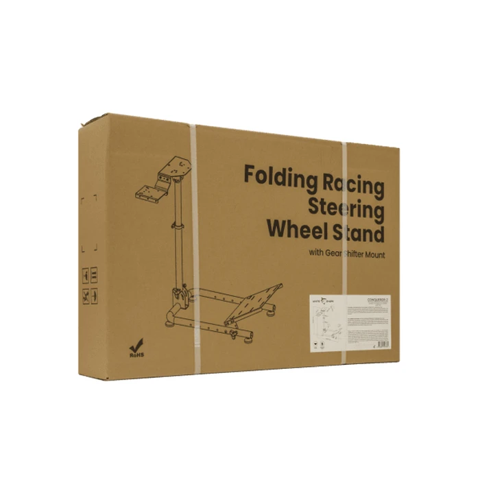 Βάση White Shark Steering Wheel STAND with Gear Shifter RSC-A05 Conqueror-2