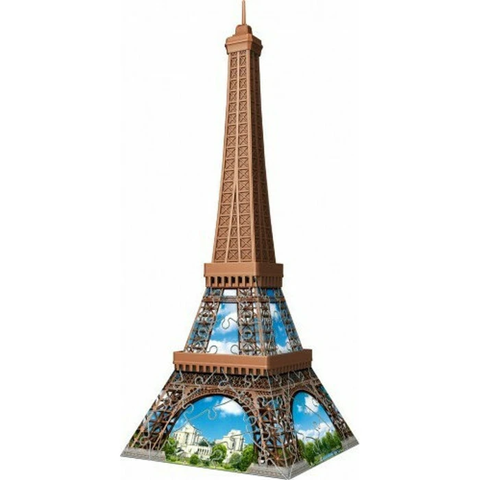 Παζλ 3D Ravensburger Mini: Eiffel (54pcs) (12536)