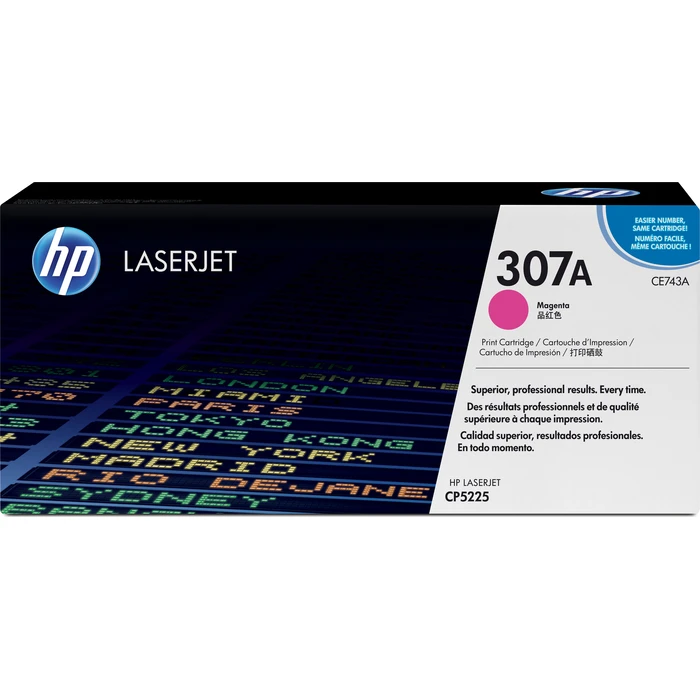 Toner HP 307A - magenta - original - LaserJet (CE743A)