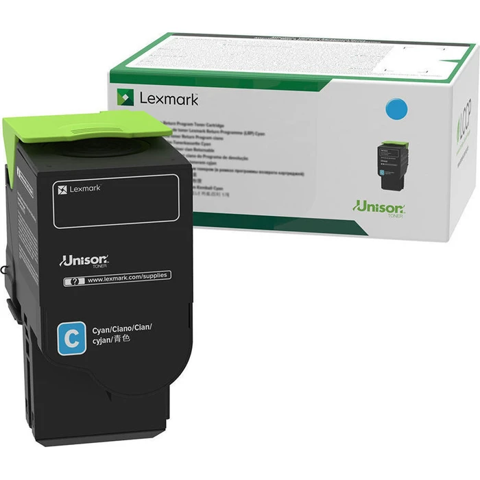 Toner Lexmark - cyan - original - LCCP, LRP