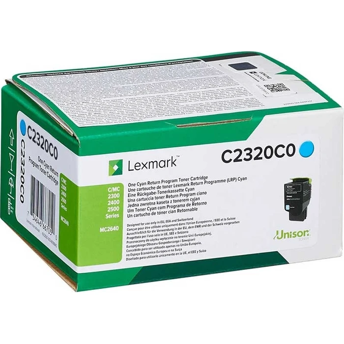 Toner Lexmark - cyan - original - LCCP, LRP