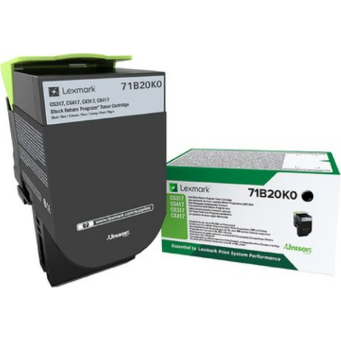 Toner Lexmark X317 - black - original - LCCP, LRP