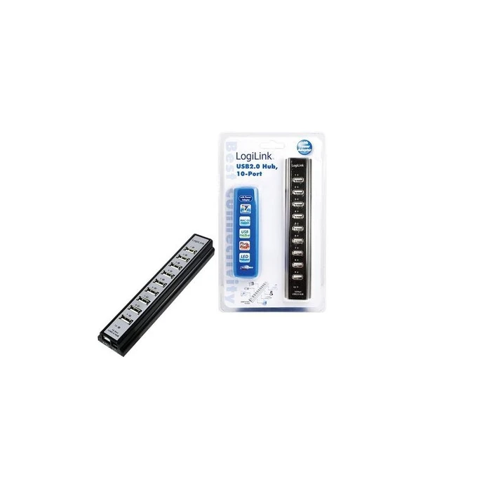 USB Hub Logilink 2.0 10-Port - 10 ports