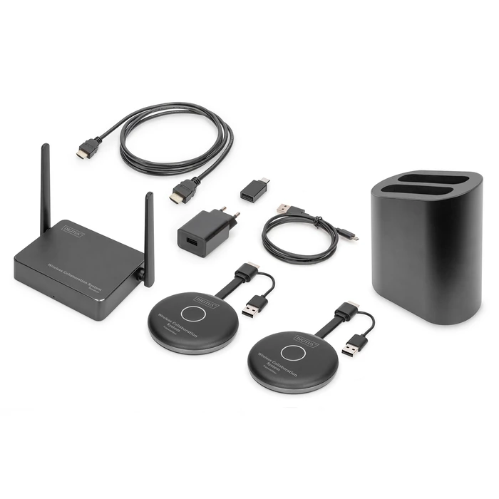 Wireless Extender Digitus - 2 Transmitters + 1 Receiver - 802.11a, 802.11b/g/n, 802.11ac