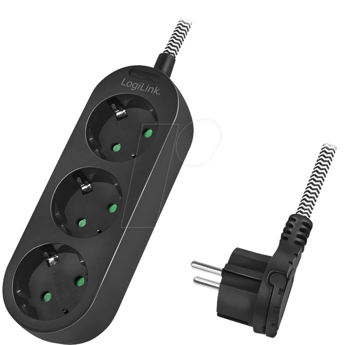 Πολύπριζο Logilink - 3680 Watt