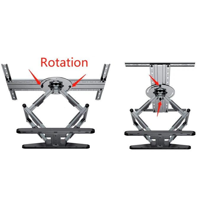 Βάση Τηλεόρασης Gembird WM-80STR-01 Rotating full motionwall, 40" - 80'' (50 kg)