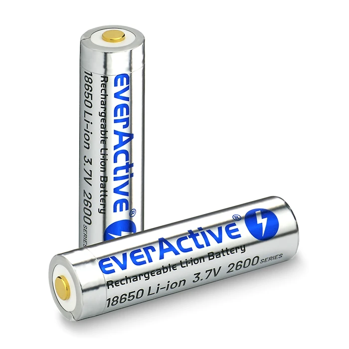 Επαναφορτιζόμενες Μπαταρίες Everactive 18650 3.7V Li-ion 2600mAh micro USB with BOX