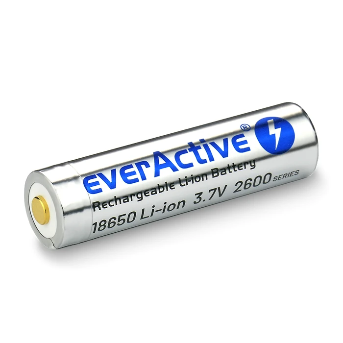 Επαναφορτιζόμενες Μπαταρίες Everactive 18650 3.7V Li-ion 2600mAh micro USB with BOX