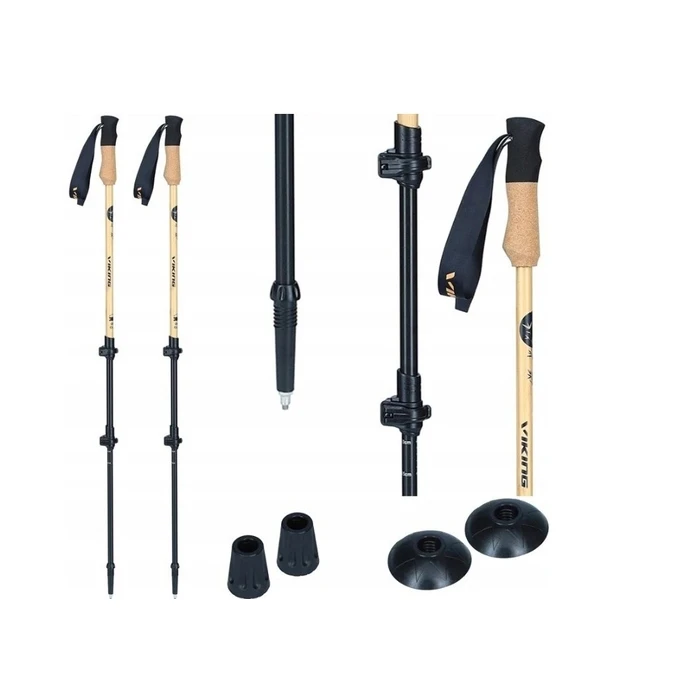 Μπατόν Viking Bamboo Pro Trekking Brown 135