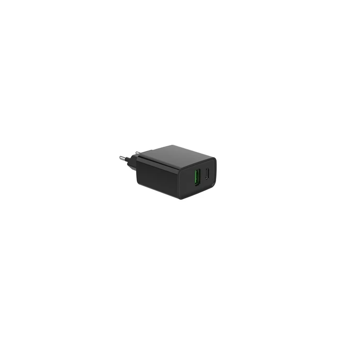 Φορτιστής Πρίζας Gembird TA-UC-PDQC20-01-BK 2-port 20W Type-C fast charger, Black