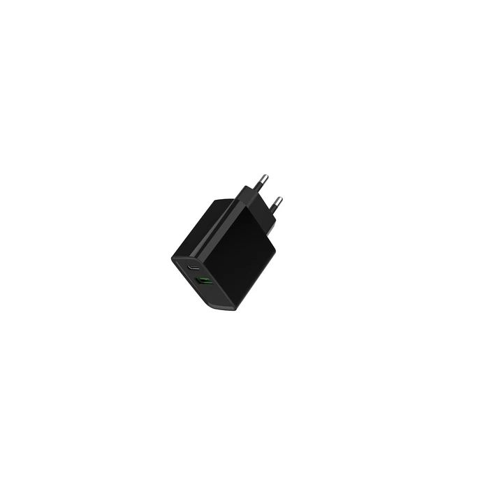 Φορτιστής Πρίζας Gembird TA-UC-PDQC20-01-BK 2-port 20W Type-C fast charger, Black