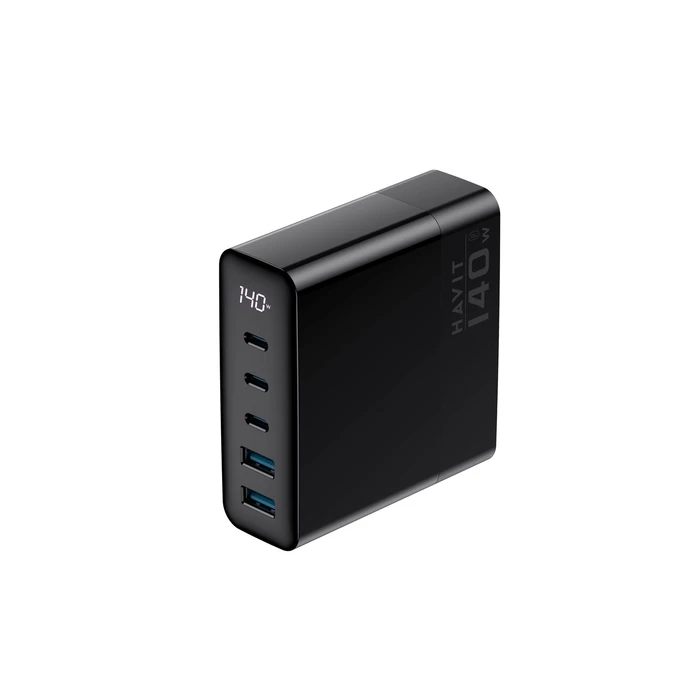 Φορτιστής Πρίζας Havit 140W travel UCLE004 EU