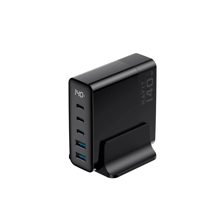 Φορτιστής Πρίζας Havit 140W travel UCLE004 EU