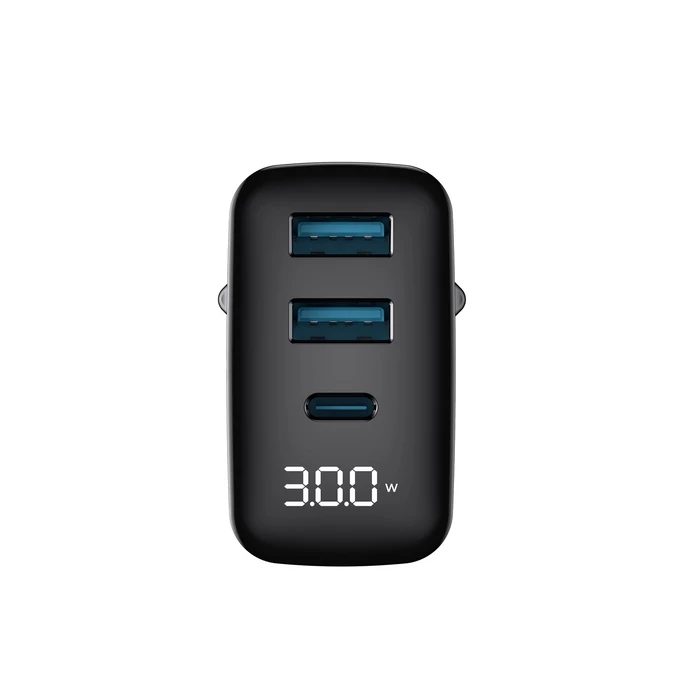 Φορτιστής Πρίζας Havit USB-A1+USB-A2+USB-C UCLE001 EU