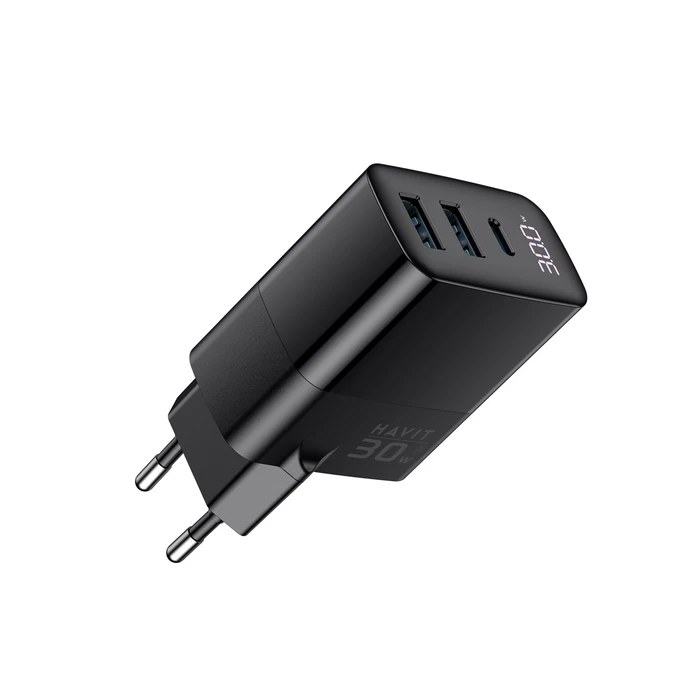 Φορτιστής Πρίζας Havit USB-A1+USB-A2+USB-C UCLE001 EU
