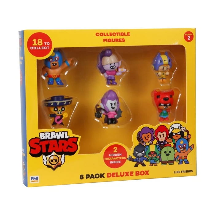 Μινιατούρα BRAWL STARS S2 Figures -8 PACK DELUXE BOX VER.B