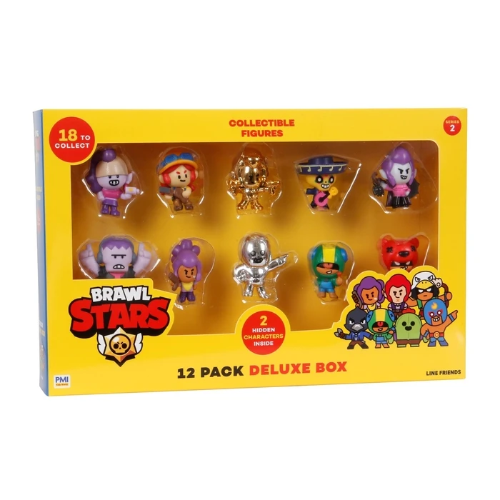 Φιγούρα BRAWL STARS S2 Figures -12 PACK DELUXE BOX