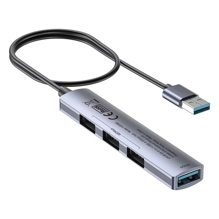 USB Hub Unitek COMPACT USB-A 3X USB 2.0 + 3.0 5GBPS