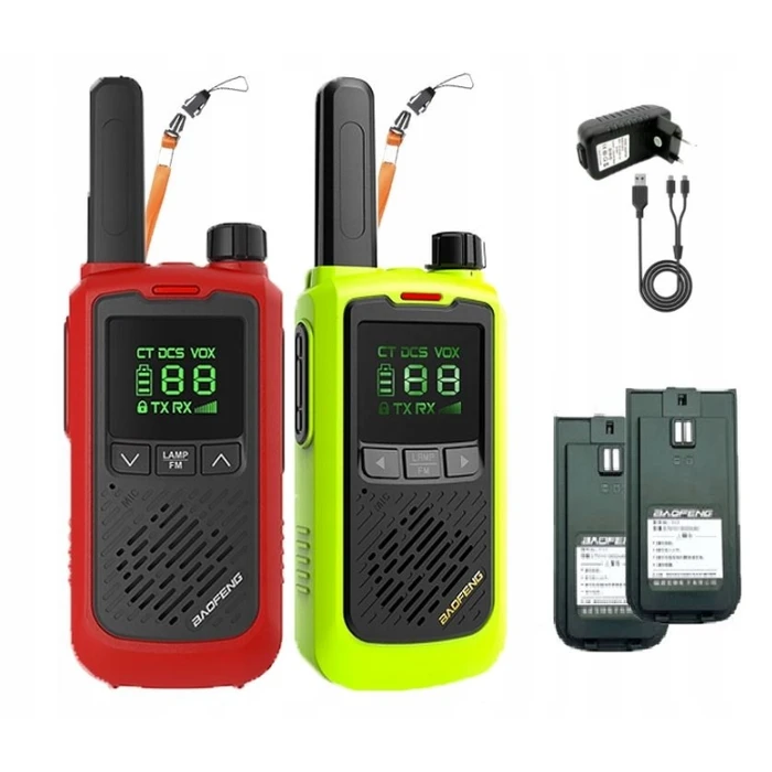 Walkie-Talkie Baofeng BF-T17 Black, 2 pieces