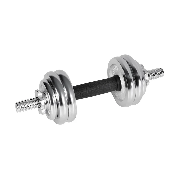 Αλτήρες Σετ Rebel ACTIVE Chrome Adjustable Dumbbells in a Case 15 kg with Barbell