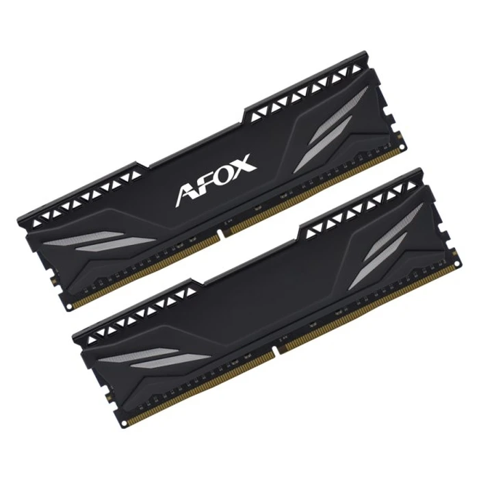 Μνήμη RAM Σταθερού DDR4 32GB AFOX GAMING 2X16GB 3200MHZ CL16 RANK1 XMP2 Black