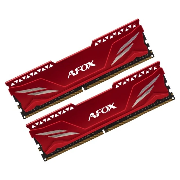 Μνήμη RAM Σταθερού DDR4 32GB AFOX GAMING 2X16GB 3200MHZ CL16 RANK1 XMP2 RED