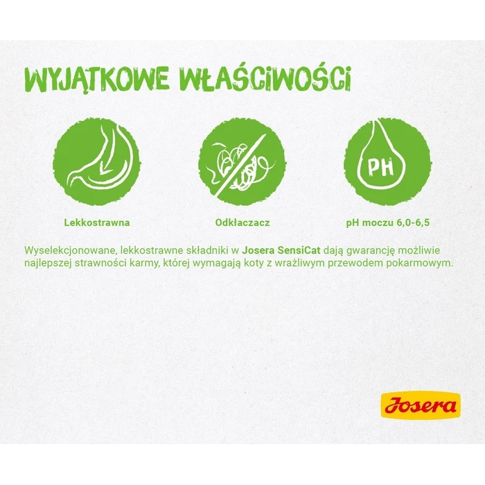 Ξηρά Τροφή Γάτας Josera SensiCat cats 2 kg Adult Liver