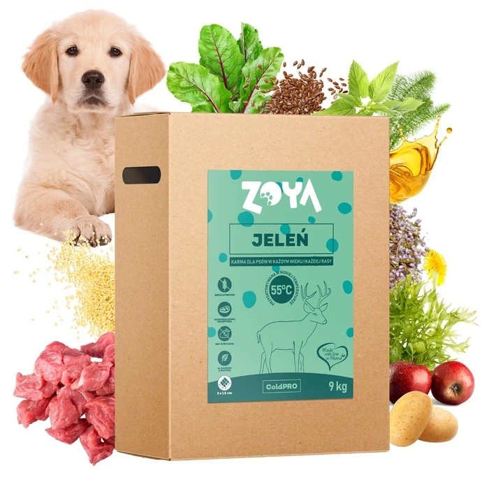 Ξηρά Τροφή Σκύλων Zoya ColdPRO Deer 9kg