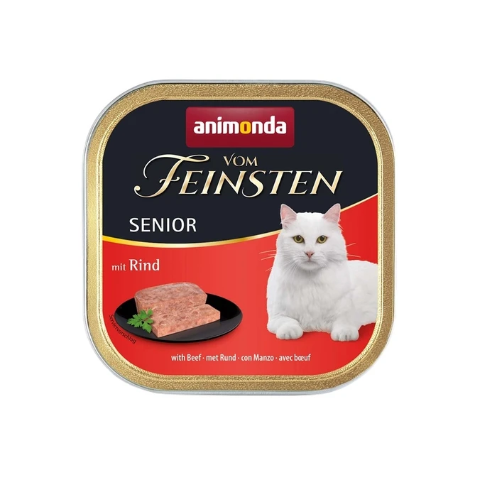 Υγρή Τροφή Γάτας Animonda Vom Feinsten Senior Beef 100g