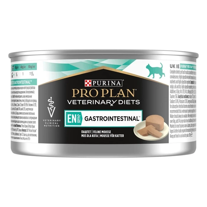 Υγρή Τροφή Γάτας Purina Pro Plan Veterinary Diets Feline Stox Gastrointestinal 195g