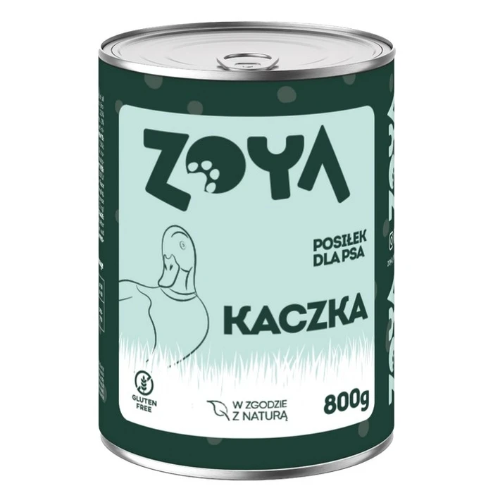 Υγρή Τροφή Σκύλων Zoya Duck 800g