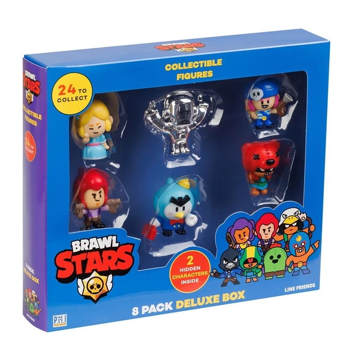 Φιγούρα BRAWL STARS S1 FIGURES - 8 PACK DELUXE BOX VER.B