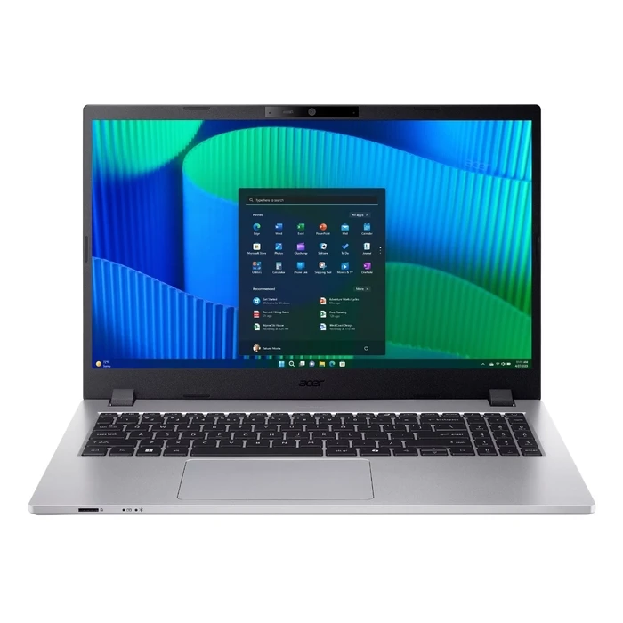 Acer TravelMate P2 TMP215-55-TCO (NX.BDZEP.001) Intel Core 5 120U, 15.6" FHD, 16GB DDR5, 512GB NVMe SSD, Wi‑Fi 6E, Windows 11 Pro, Silver - Repack/Repacked
